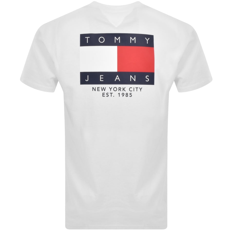 Tommy jeans t shirt flag top